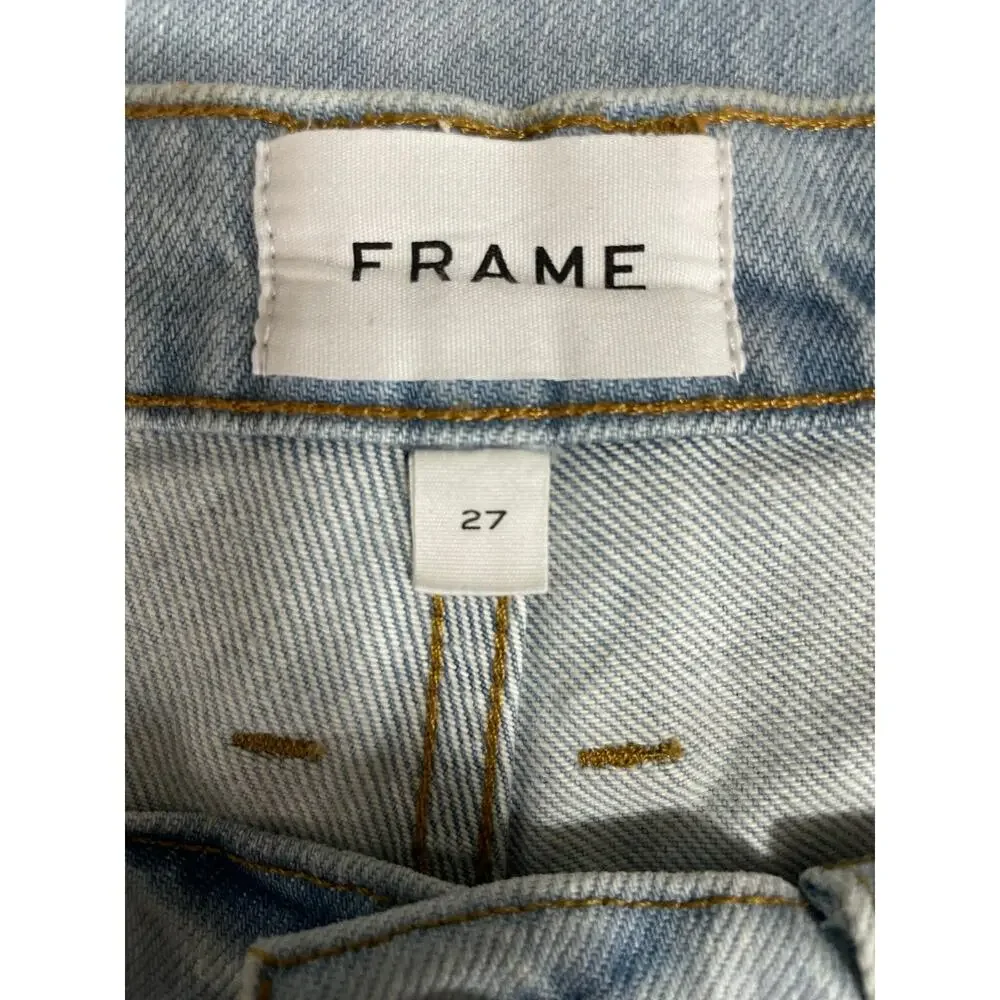 NWT FRAME Le High'N'Tight Straigh‎ High Rise Jeans, Size 27